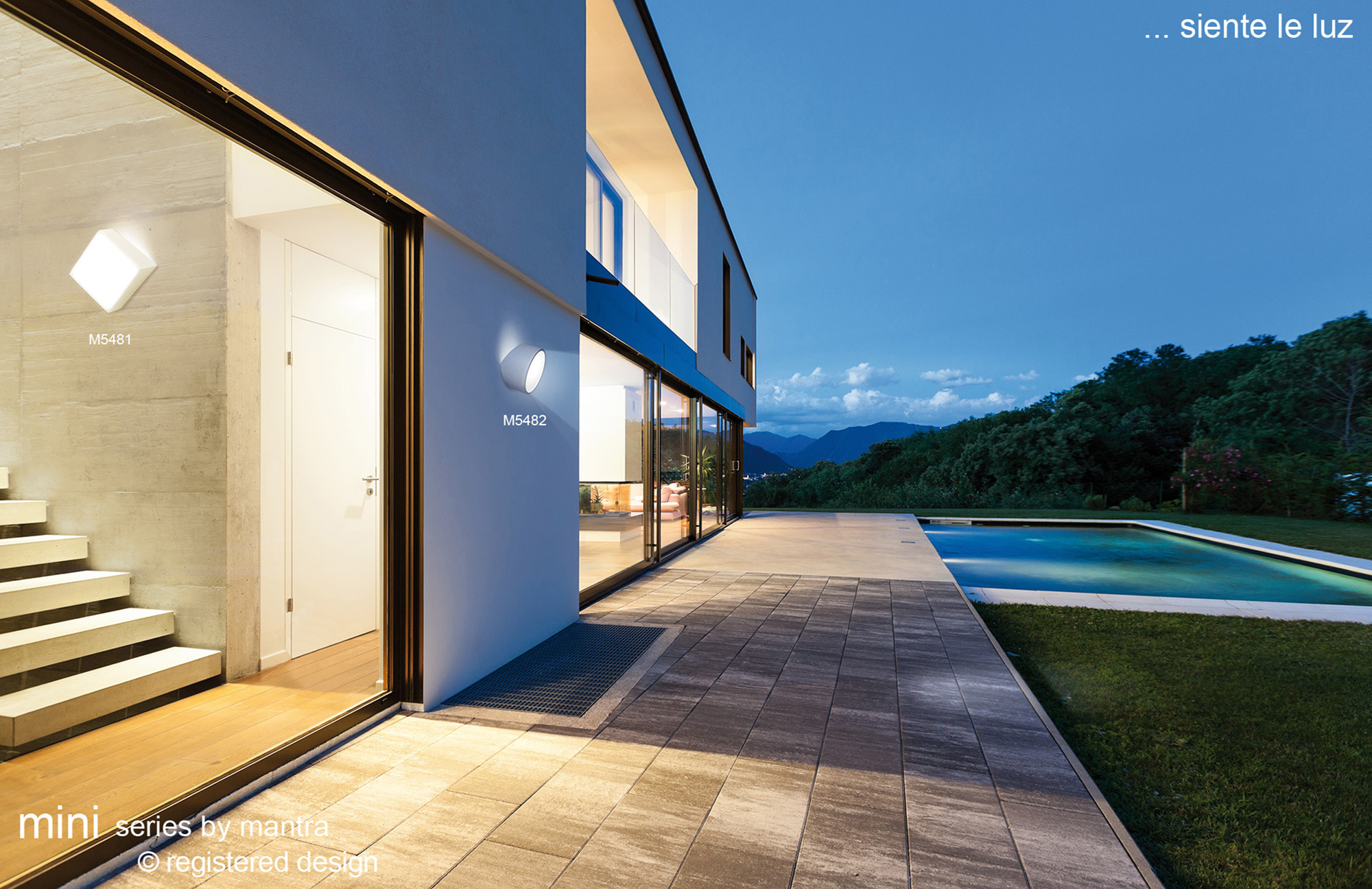 Mini Ceiling Lights Mantra Flush Fittings